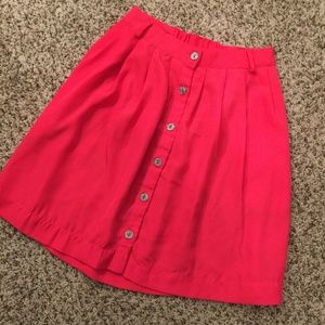💛 Xhilaration Button Down Flare Skirt w/Pockets
